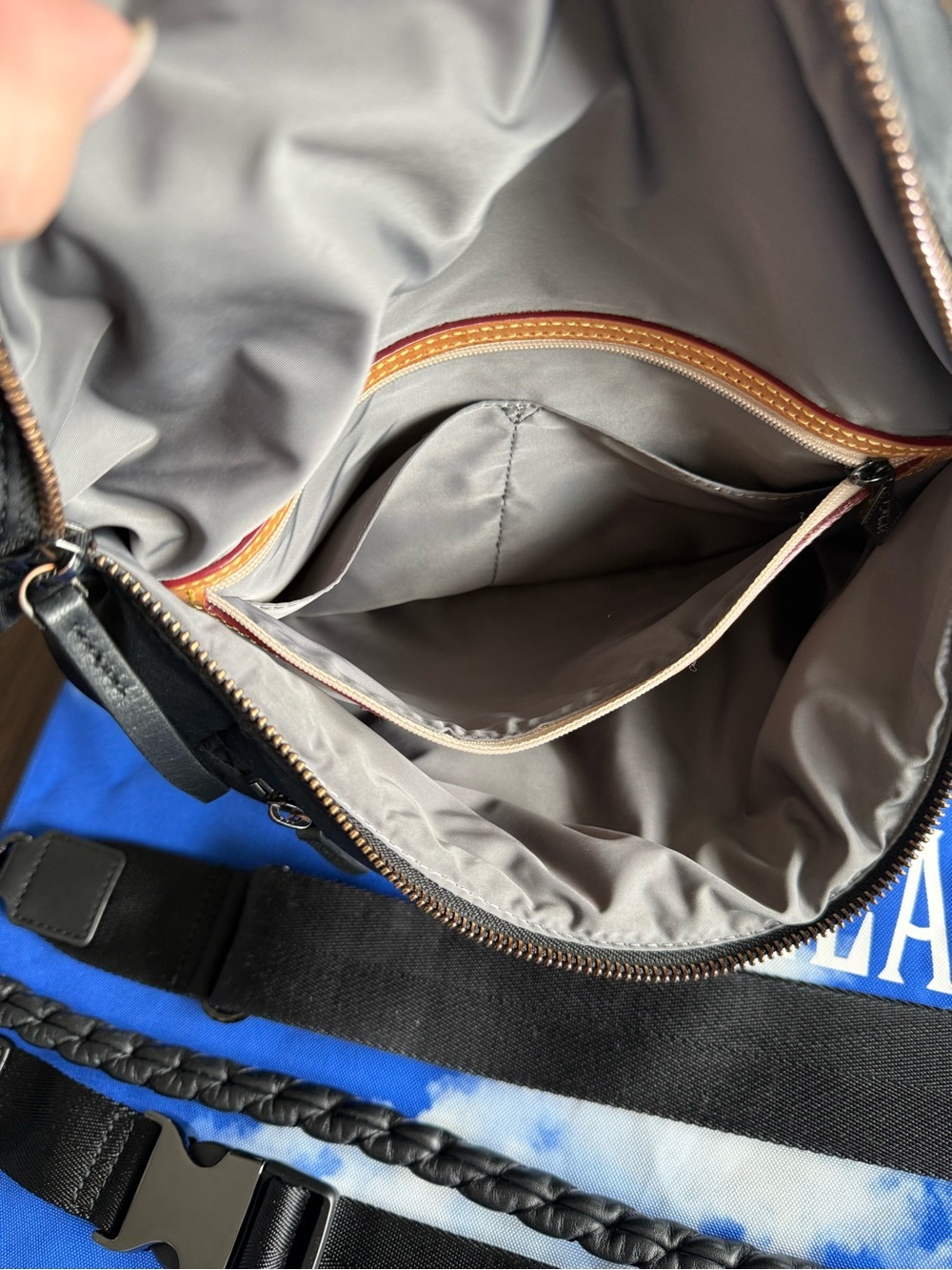MZ Wallace Bowery Sling in black - Picture 6 of 11